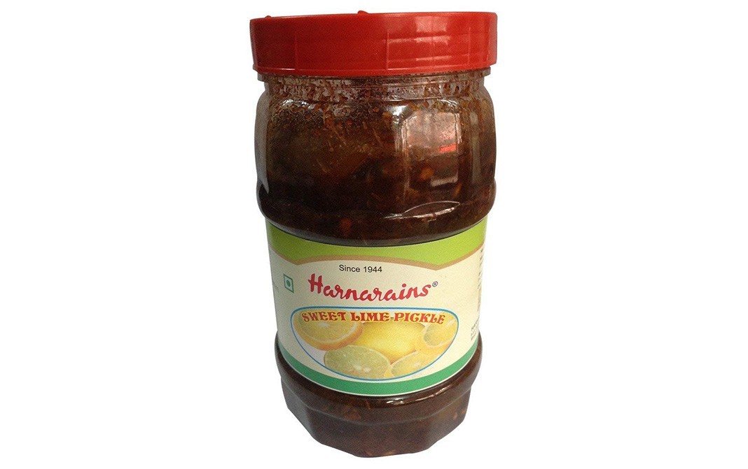 Harnarains Sweet Lime Pickle    Plastic Jar  900 grams